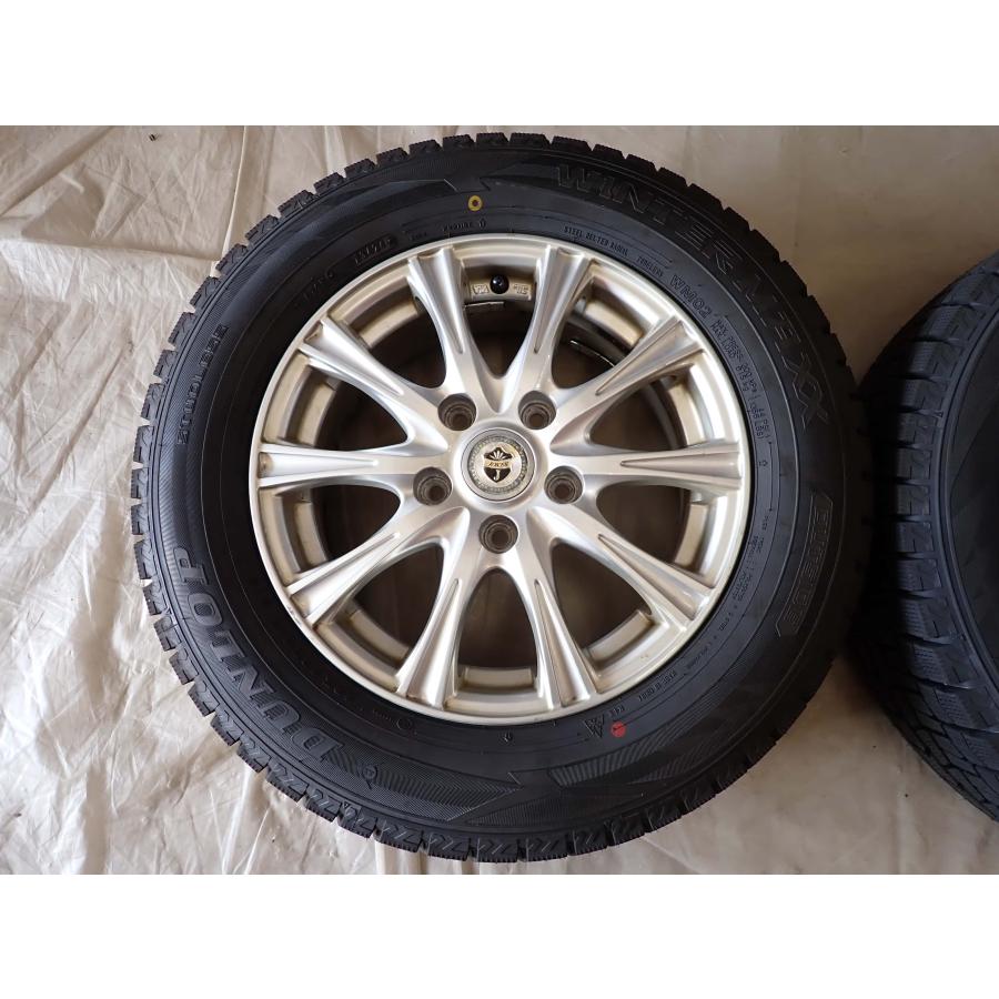 冬 新品 2024年製 4本SET 会社宛 送料無料 195/65R15×6J 91S