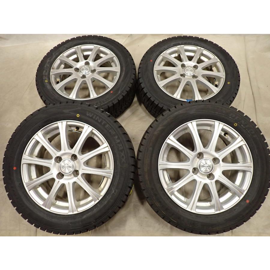 冬 新品 2024年製 4本SET 会社宛 送料無料 185/60R15×5.5J 84S