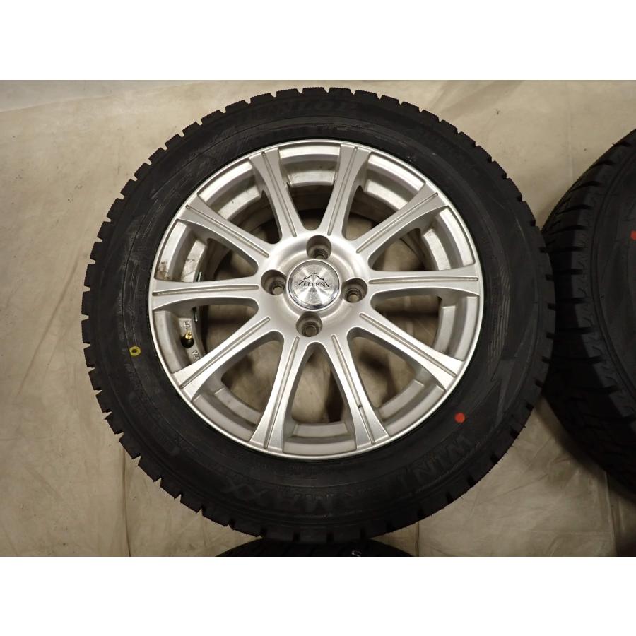 冬 新品 2024年製 4本SET 会社宛 送料無料 185/60R15×5.5J 84S