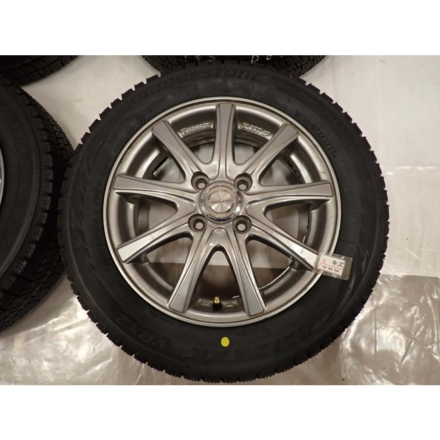 冬 新品 2025年製 4本SET 会社宛 送料無料 155/65R14×4.5J 75Q
