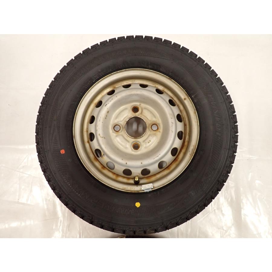 冬新品 2024年製 4本SET 会社宛 送料無料 145R12×4J 6PR LT ダンロップ