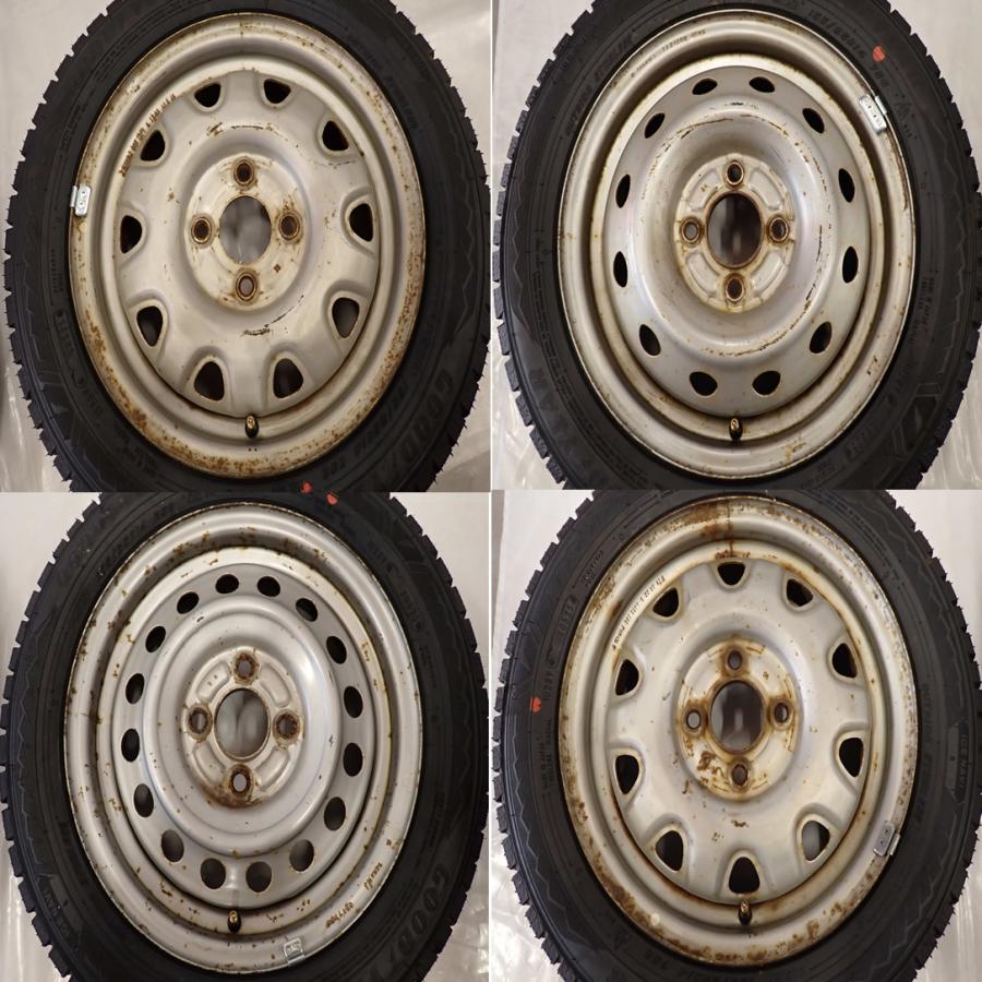 冬新品 2025年製 4本 会社宛 送料無料 155/65R14×4.5J 75Q 