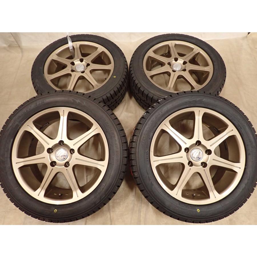 冬新品 2025年製 4本 会社宛送料無料 215/55R17×7J 94T トーヨー オブザーブ ガリット GIZ アルミ カムリ エスティマ オデッセイ NO,D7114の画像
