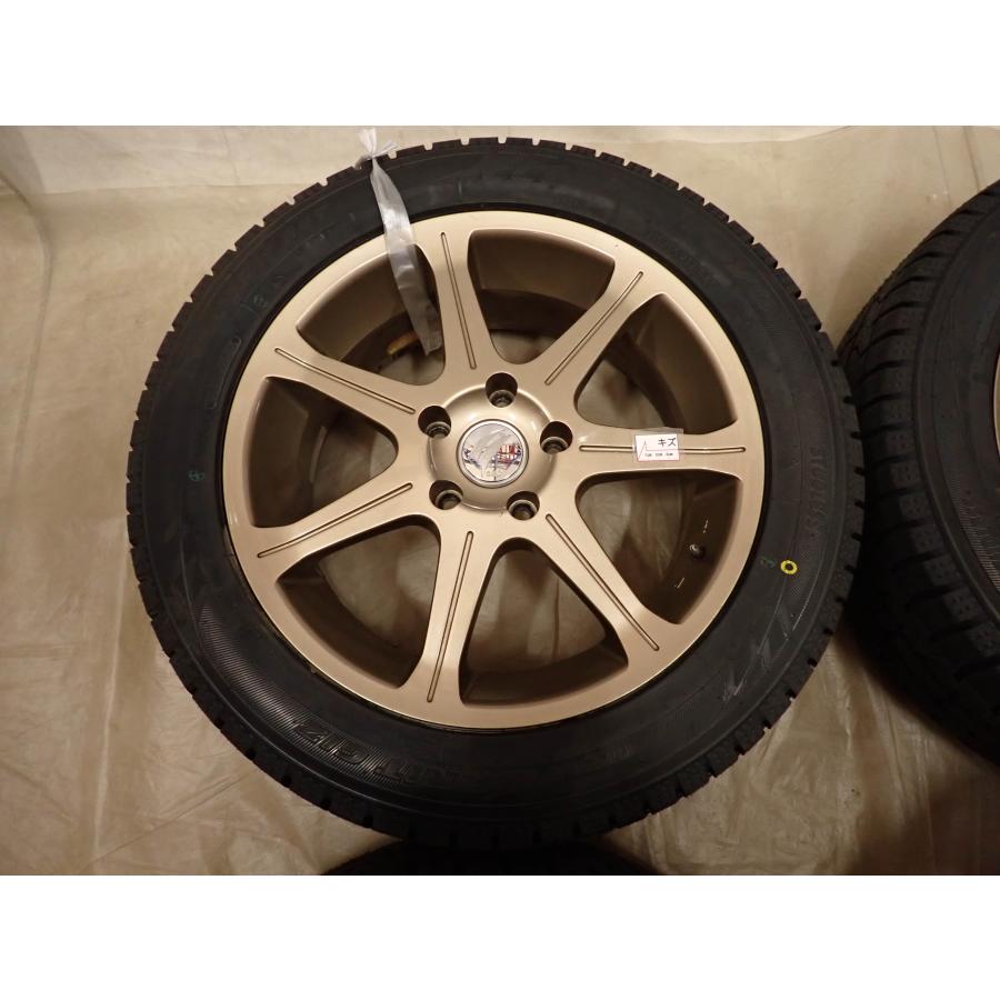 冬新品 2025年製 4本 会社宛送料無料 215/55R17×7J 94T トーヨー オブザーブ ガリット GIZ アルミ カムリ エスティマ オデッセイ NO,D7114の画像
