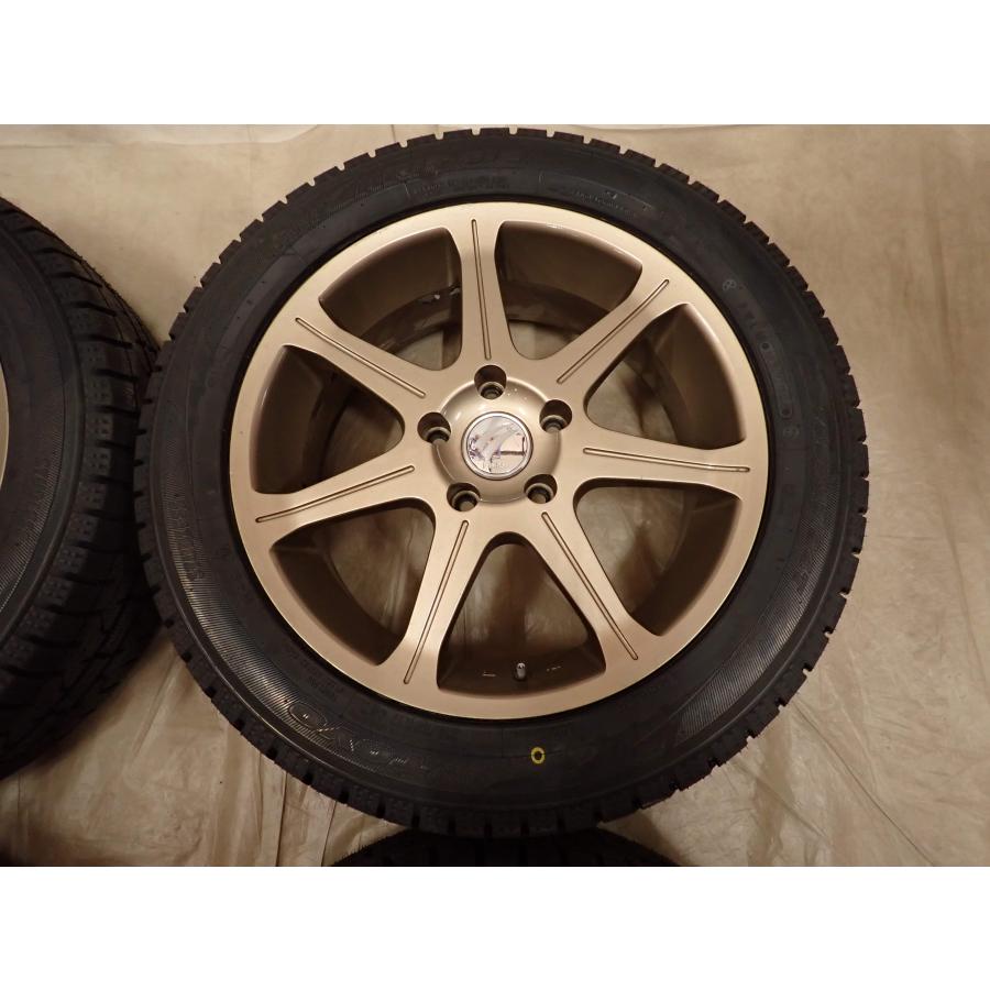 冬新品 2025年製 4本 会社宛送料無料 215/55R17×7J 94T トーヨー オブザーブ ガリット GIZ アルミ カムリ エスティマ オデッセイ NO,D7114の画像