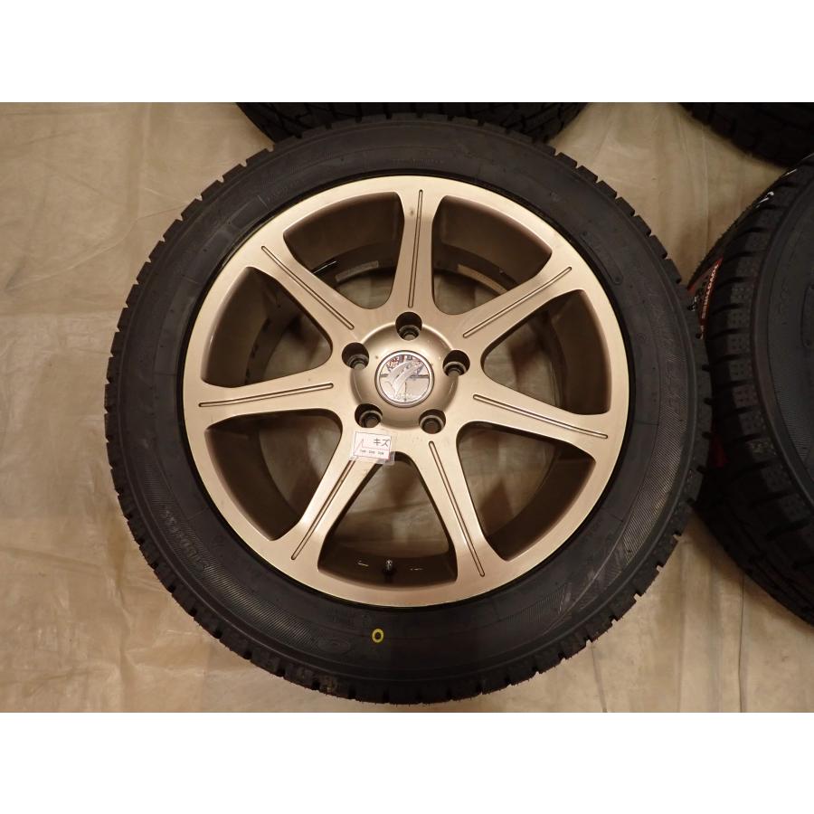 冬新品 2025年製 4本 会社宛送料無料 215/55R17×7J 94T トーヨー オブザーブ ガリット GIZ アルミ カムリ エスティマ オデッセイ NO,D7114の画像