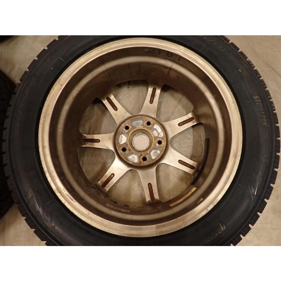 冬新品 2025年製 4本 会社宛送料無料 215/55R17×7J 94T トーヨー オブザーブ ガリット GIZ アルミ カムリ エスティマ オデッセイ NO,D7114の画像