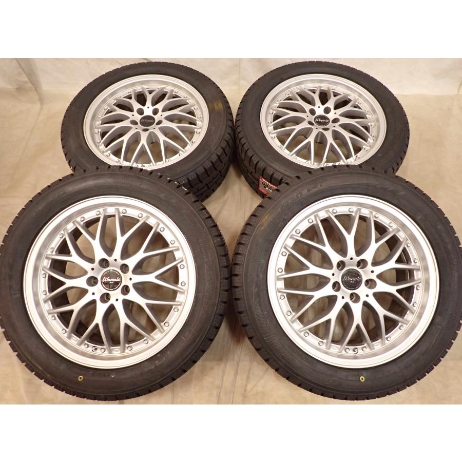 冬新品 2025年製 4本 会社宛送料無料 215/55R17×7J 94T トーヨー オブザーブ ガリット GIZ アルミ レガシィアウト フォレスター NO,D7115の画像