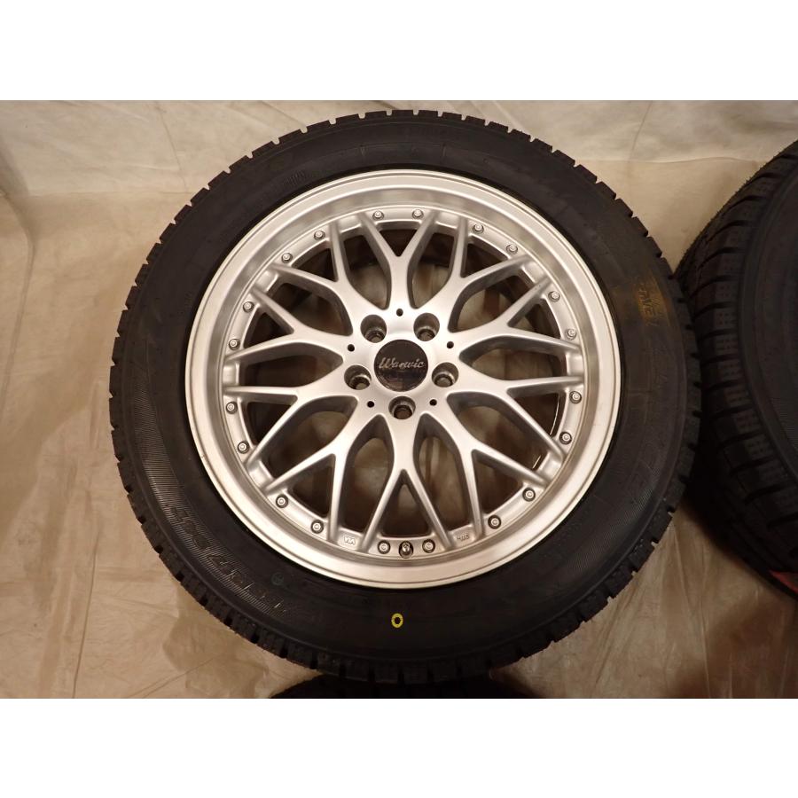 冬新品 2025年製 4本 会社宛送料無料 215/55R17×7J 94T トーヨー オブザーブ ガリット GIZ アルミ レガシィアウト フォレスター NO,D7115の画像