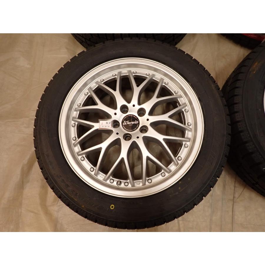 冬新品 2025年製 4本 会社宛送料無料 215/55R17×7J 94T トーヨー オブザーブ ガリット GIZ アルミ レガシィアウト フォレスター NO,D7115の画像