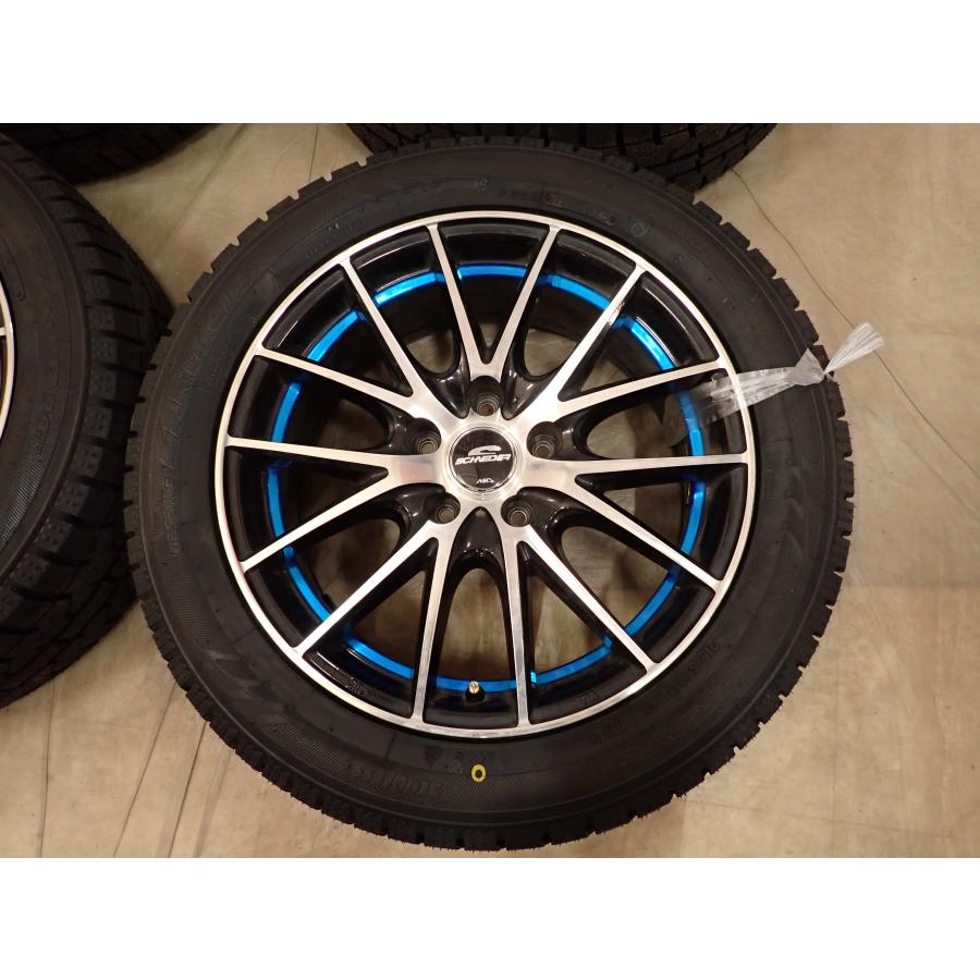 冬 新品 2025年製 4本SET 会社宛 送料無料 215/55R17×7J 94T トーヨー オブザーブ ガリット GIZ アルミ カムリ エスティマ オデ NO,D7116の画像