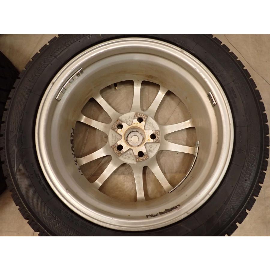 冬新品 2025年製 4本 会社宛 送料無料 215/55R17×7J 94T トーヨー オブザーブ ガリット GIZ トヨタ専用アルミ カムリ エスティマ NO,D7117の画像