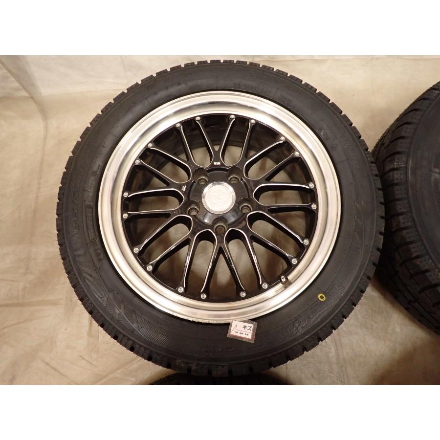 冬 新品 2025年製 4本SET 会社宛 送料無料 215/55R17×7J 94T トーヨー オブザーブ ガリット GIZ アルミ クラウン オデ ヴェゼル NO,D7119の画像