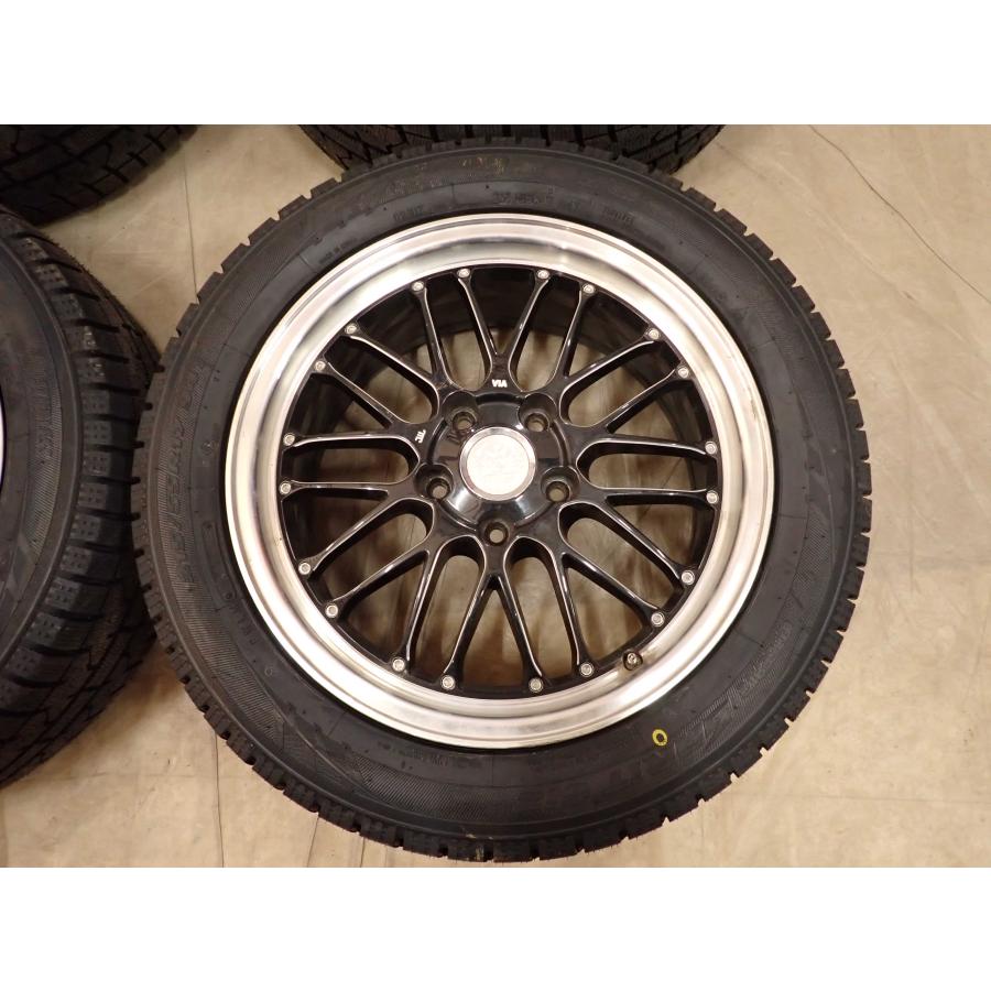 冬 新品 2025年製 4本SET 会社宛 送料無料 215/55R17×7J 94T トーヨー オブザーブ ガリット GIZ アルミ クラウン オデ ヴェゼル NO,D7119の画像