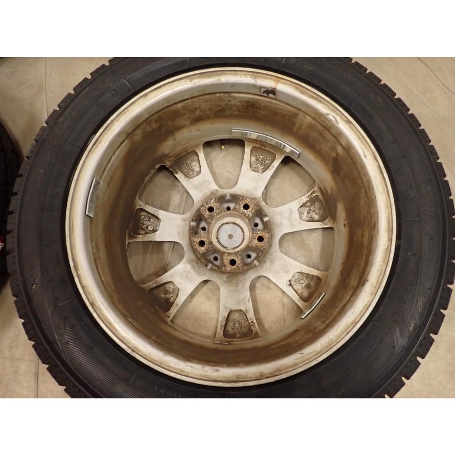 冬 新品 2025年製 4本SET 会社宛 送料無料 215/55R17×7J 94T トーヨー オブザーブ ガリット GIZ アルミ カムリ エスティマ オデ NO,D7121の画像