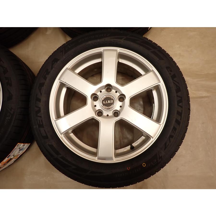 夏4本 新品 2026年製 会社宛 送料無料 215/55R17×7J 98V centara e