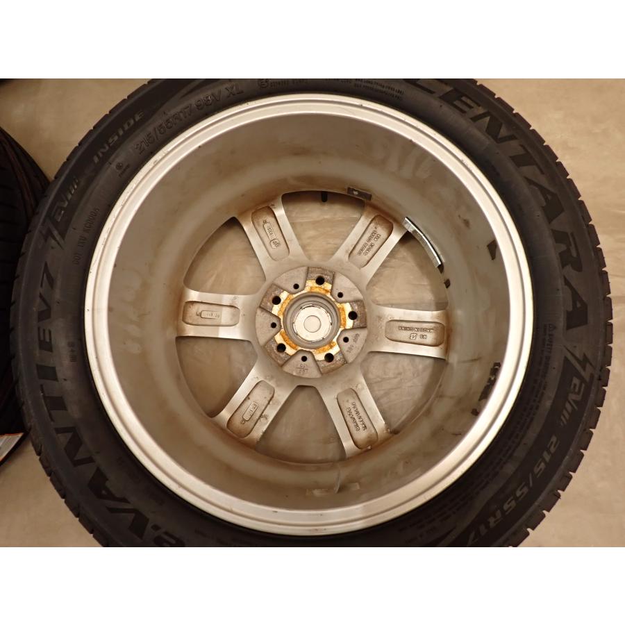 夏4本 新品 2026年製 会社宛 送料無料 215/55R17×7J 98V centara e