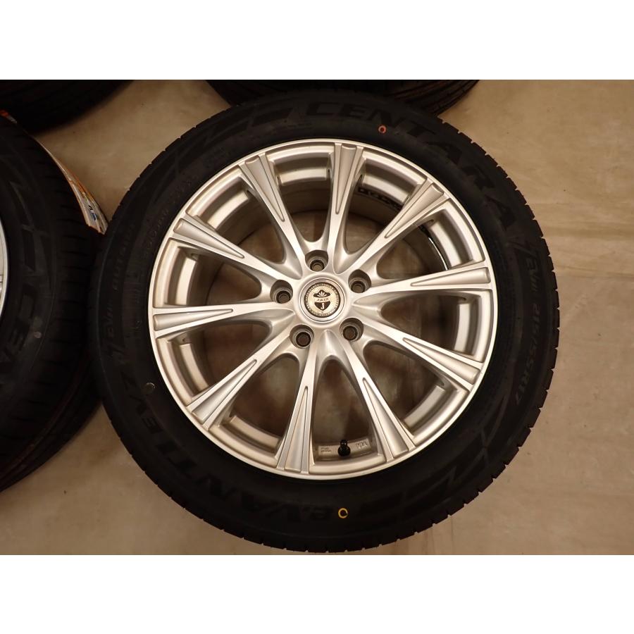 夏4本新品 2026年製 会社宛 送料無料 215/55R17×7J 98V centara e