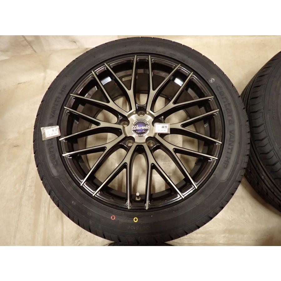 夏 新品 2025年製 4本SET 会社宛 送料無料 235/50ZR18×8J 101W centara 