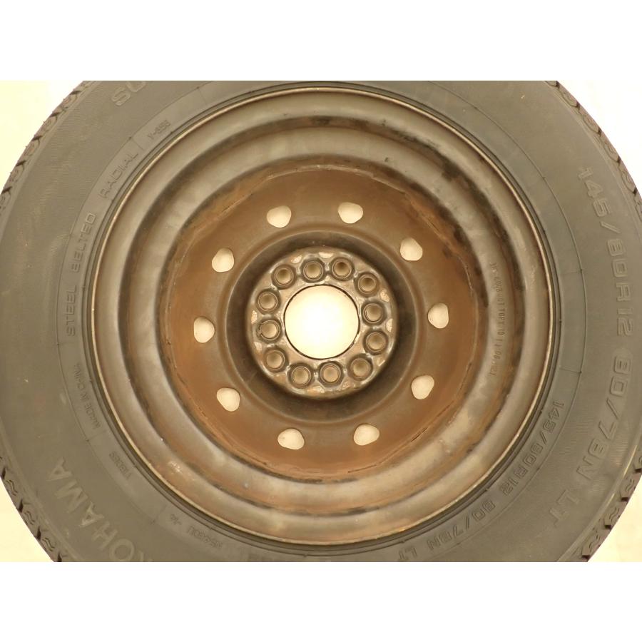 夏 新品 2026年製 4本価格 会社宛 送料無料 145/80R12×4J 80/78 LT