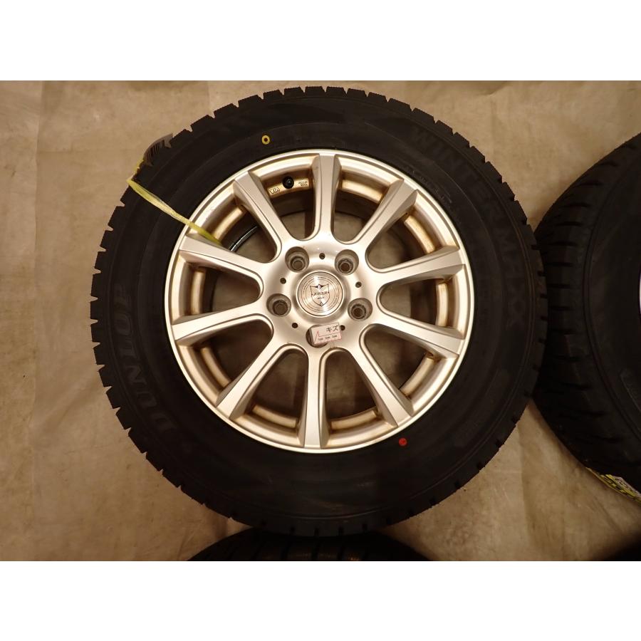 冬新品 2025年製 4本 会社宛送料無料 195/65R15×6J 91S ダンロップ