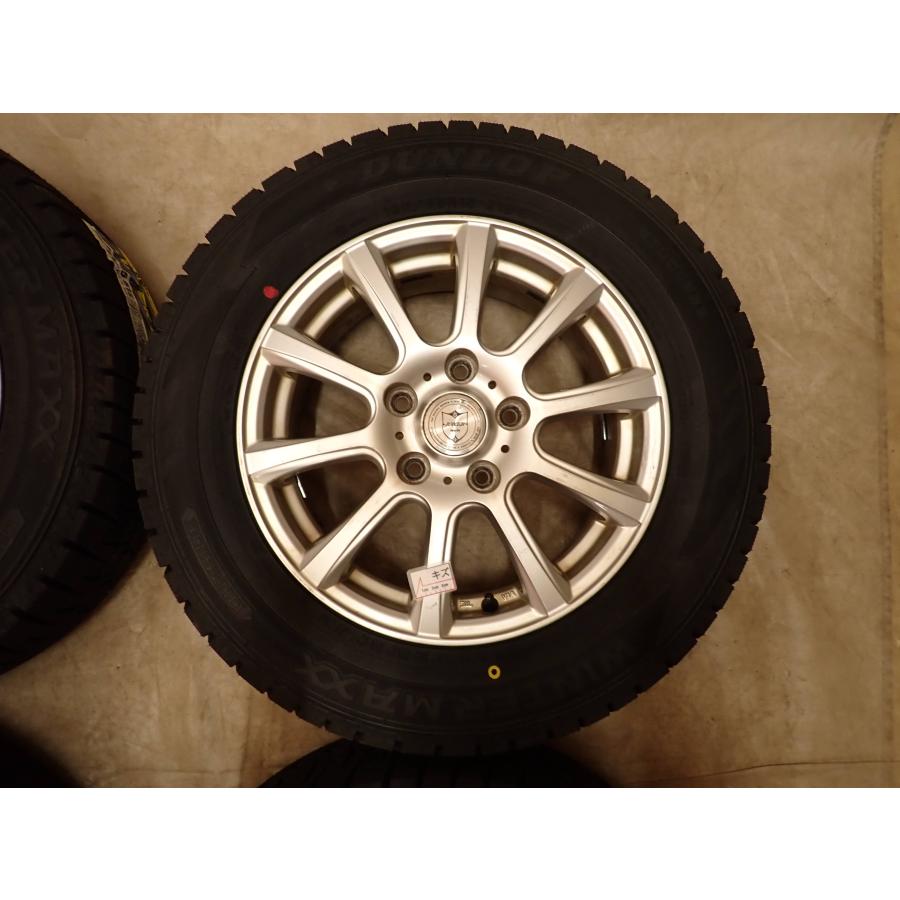 冬新品 2025年製 4本 会社宛送料無料 195/65R15×6J 91S ダンロップ