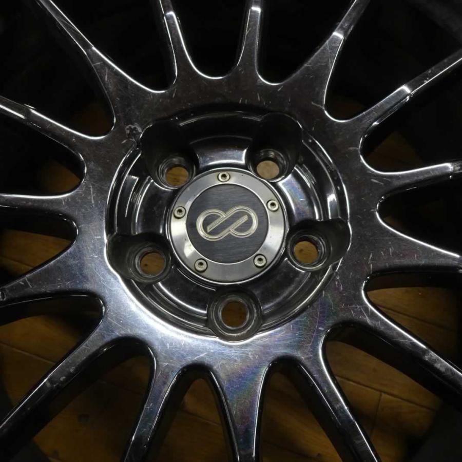 4本SET 会社宛送料無料 18×7.5J エンケイ RS05 軽量 アルミ 5穴 PCD