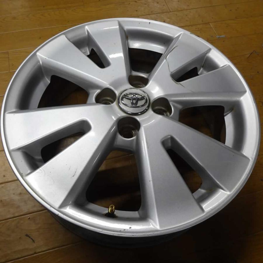 4本SET 会社宛 送料無料 16×5.5J トヨタ ラクティス 純正アルミ