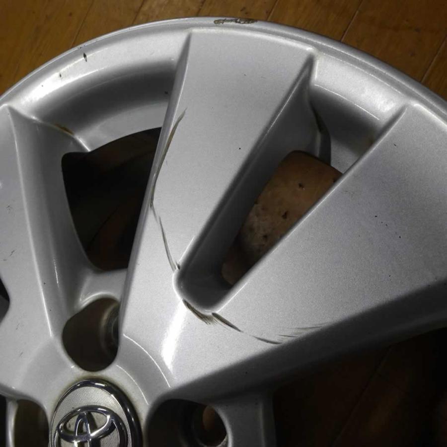 4本SET 会社宛 送料無料 16×5.5J トヨタ ラクティス 純正アルミ
