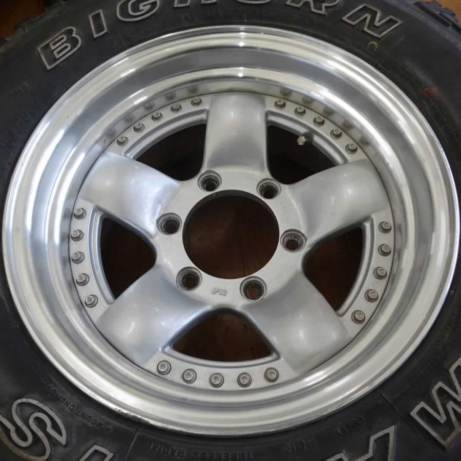 夏4本SET 会社宛 送料無料 235/75R15×8J 6PR LT マキシス BIGHORN