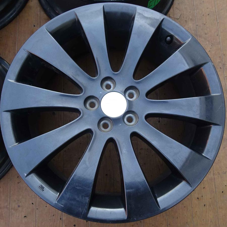 4本SET 会社宛送料無料 18×7J スバル 純正 アルミ 5穴 PCD 100mm +55
