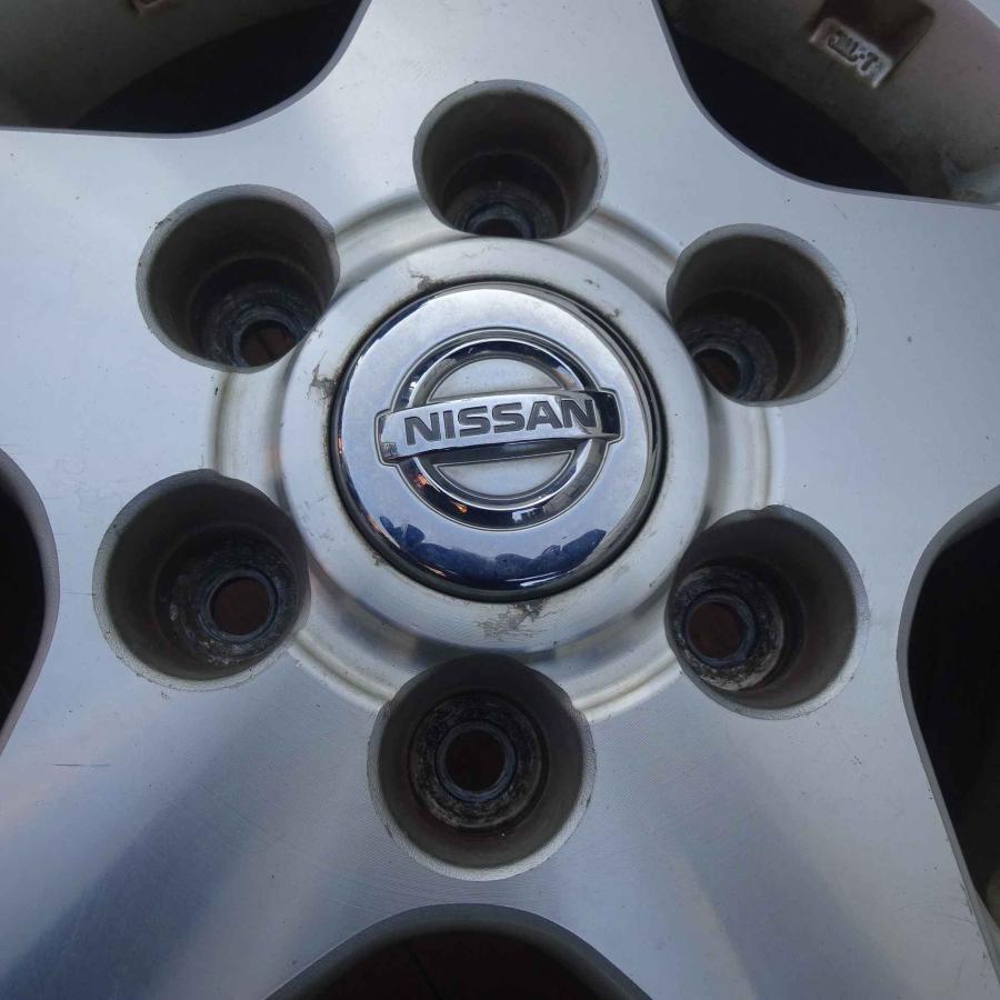 4本 会社宛 送料無料 15×6J 日産 NISSAN エルグランド 純正 アルミ