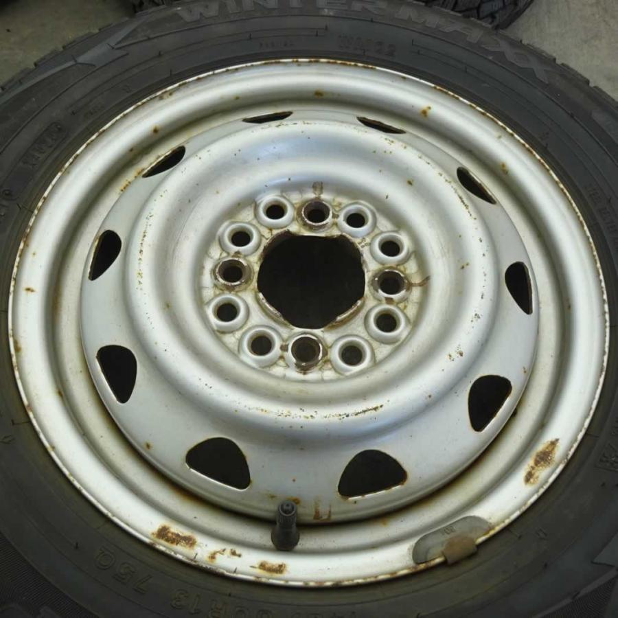 冬4本SET 会社宛 送料無料 145/80R13×4J 75Q ダンロップ WINTER MAXX