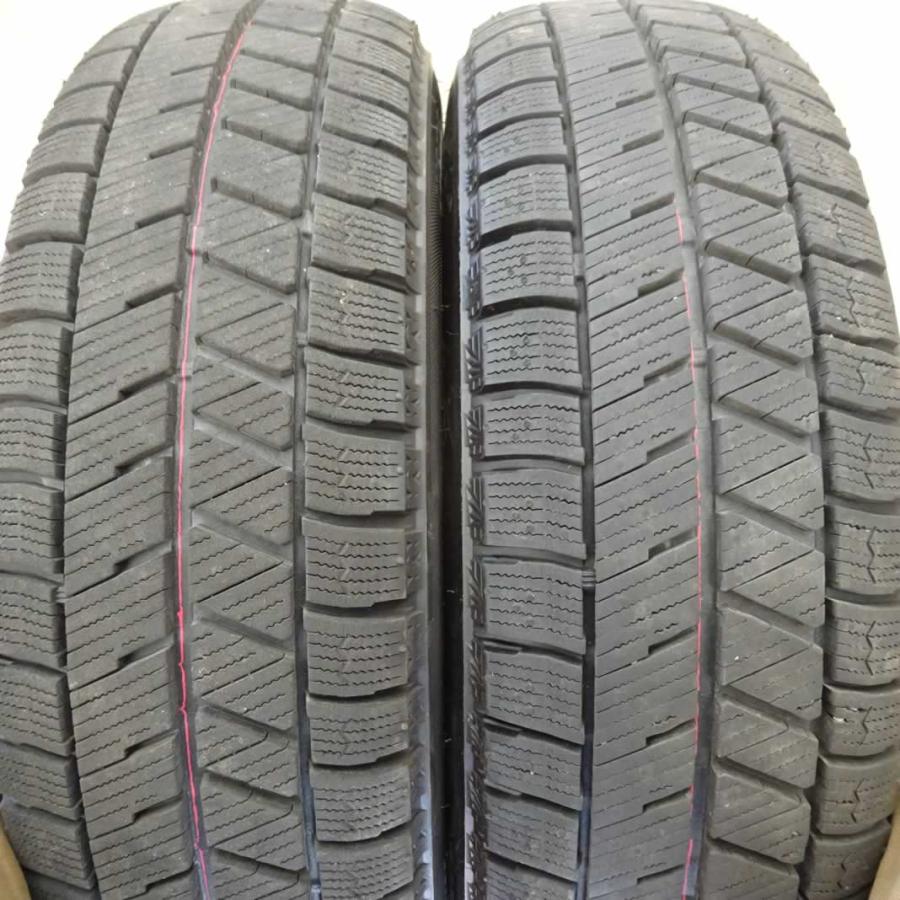 冬4本SET 会社宛 送料無料 155/70R12×4J 73Q ブリヂストン ブリザック VRX3 2021年製 マルチ スチール プレオ アルト ミラ 特価! NO,E2812_5