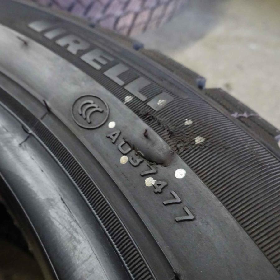 冬4本SET 会社宛 送料無料 225/45R17 91Q ピレリ アイスアシンメトリコPLUS 2019年製 レクサス インプレッサ アコード ベンツ 特価NO,E3012_5