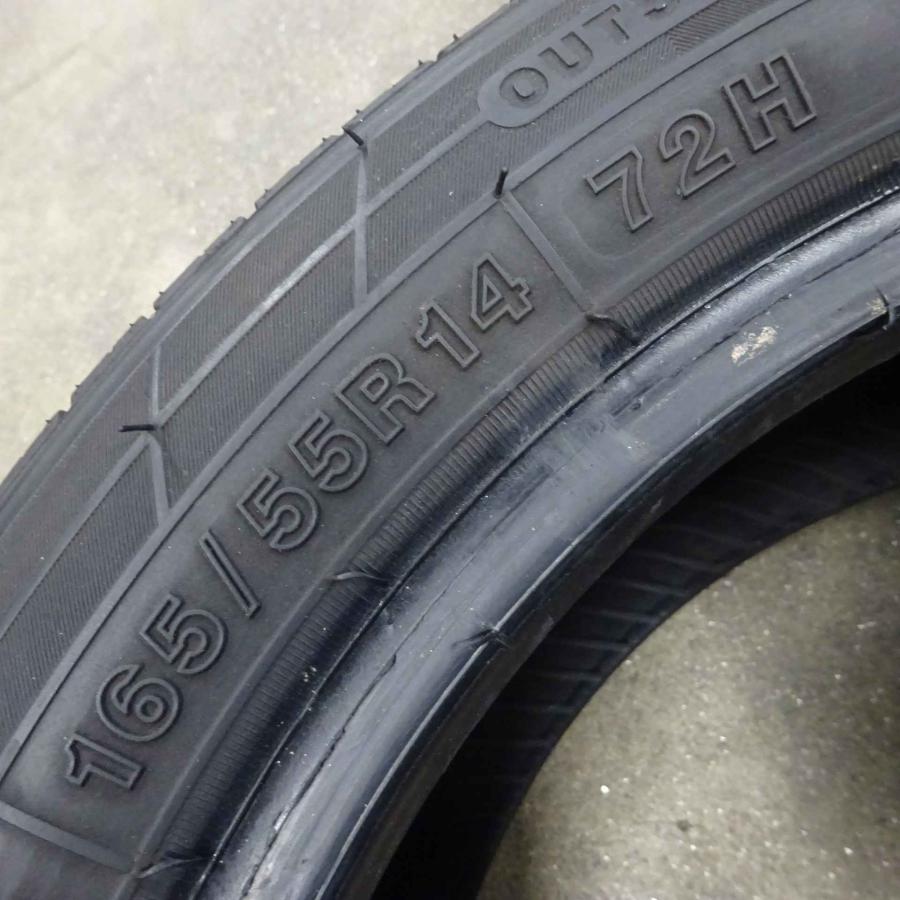夏4本SET 会社宛 送料無料 165/55R14 72H ROUTEWAY ECOELUE RY26 ゼスト ライフ ルークス ワゴンR ...
