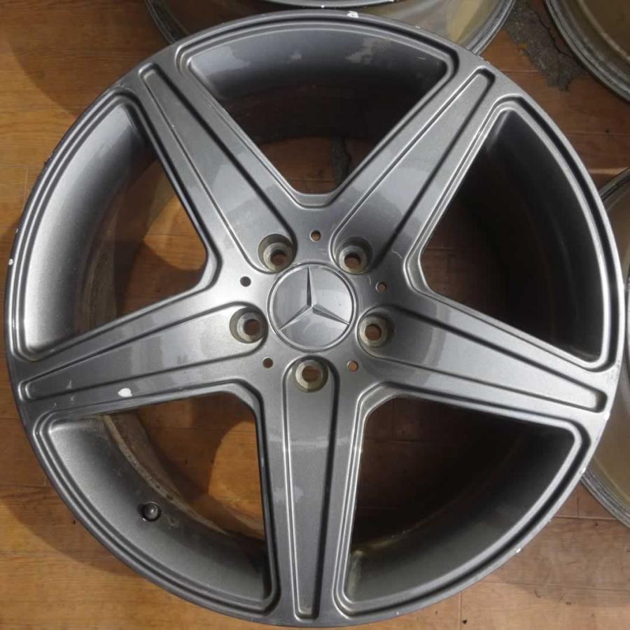 4本SET 会社宛 送料無料 18×8J ベンツ 純正風 アルミ 5穴 PCD 112mm +