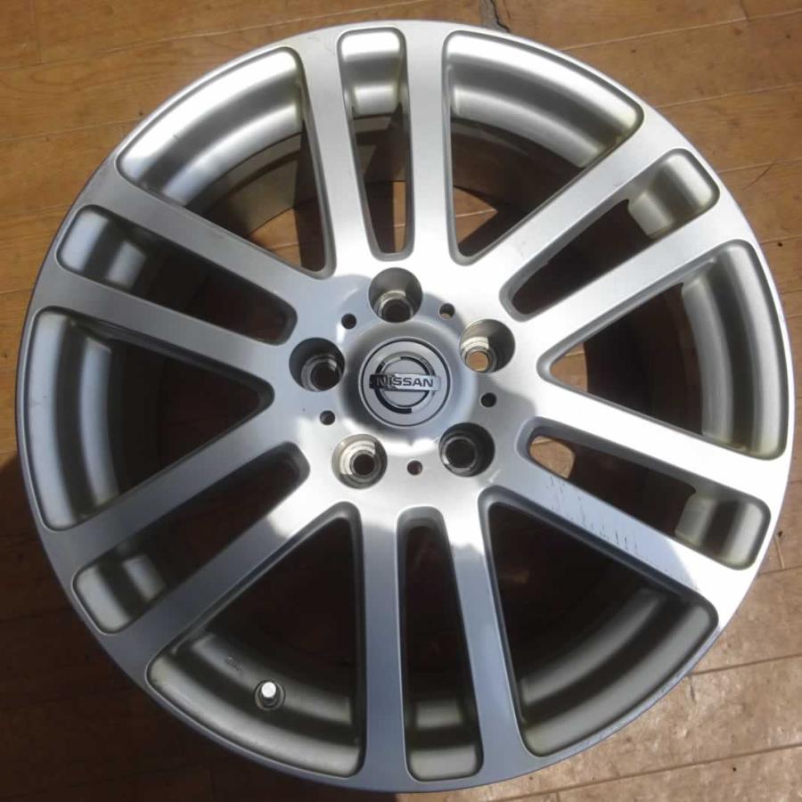 4本SET 会社宛 送料無料 18×8J 日産 NISSAN エルグランド 純正 アルミ 