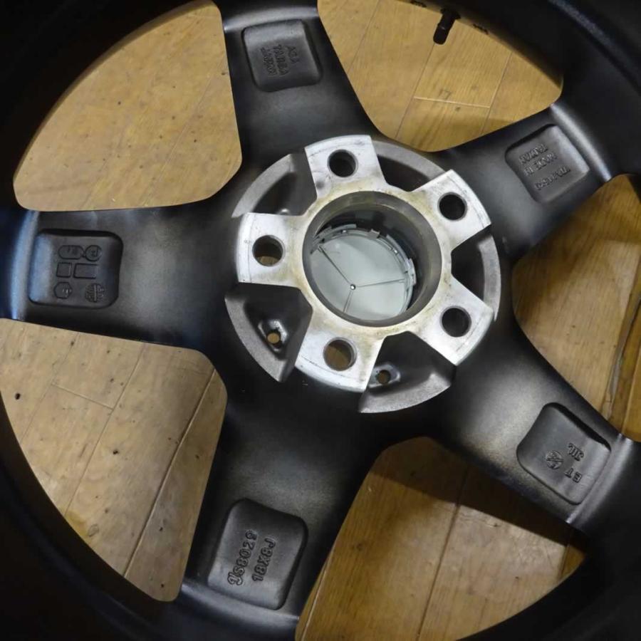 4本SET 会社宛 送料無料 18×8J AGA アルミ 5穴 PCD 112mm +32 ハブ径