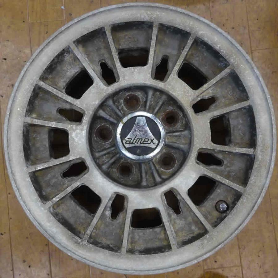 4本 会社宛 送料無料 14×5.5J ヨコハマ アルメックス ALMEX アルミ 5穴