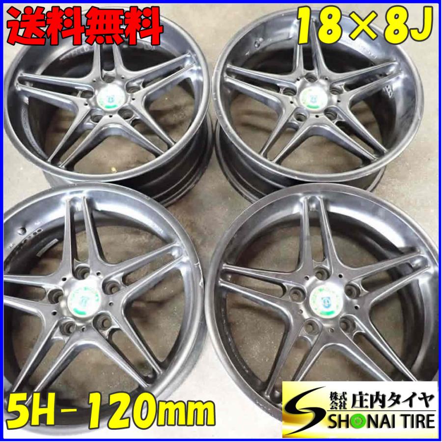 4本 会社宛 送料無料 18×8J RACING DYNAMICS レーシングダイナミクス 