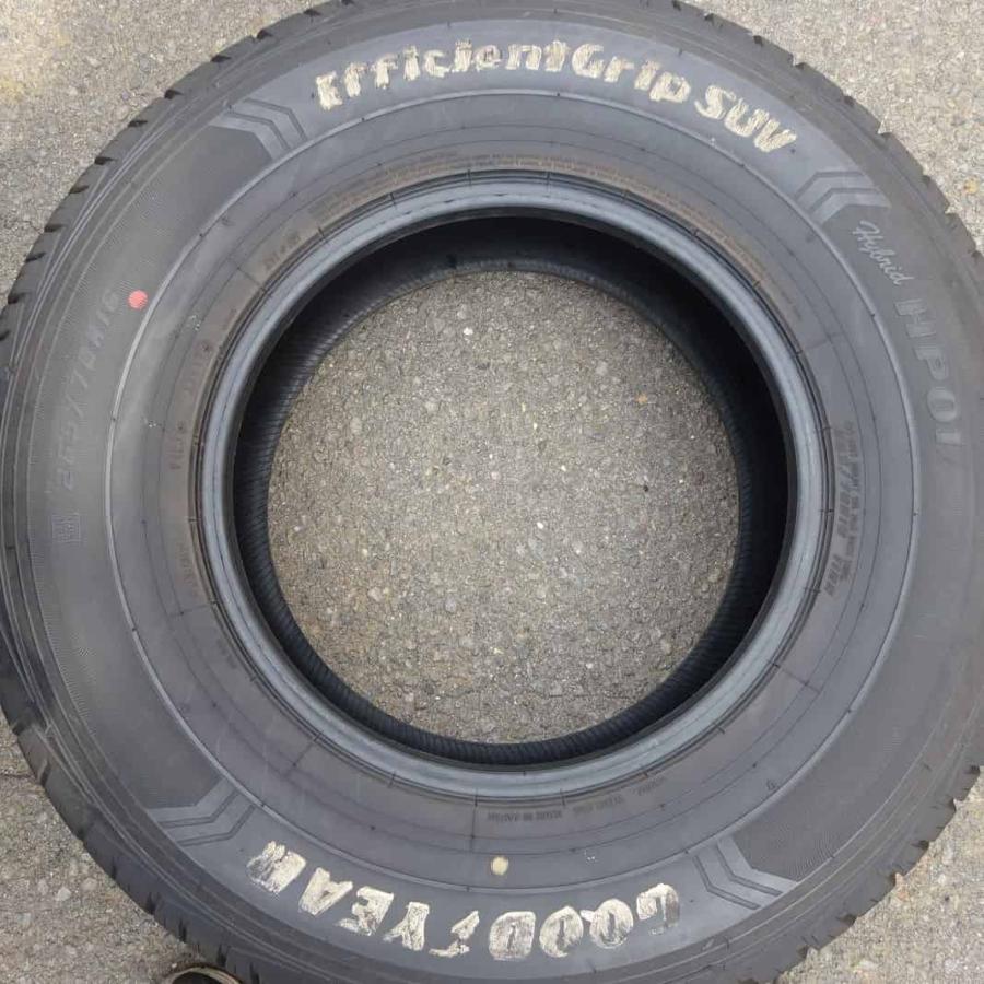 夏4本SET 会社宛 送料無料 265/70R16 112H GOODYEAR EfficientGrip SUV 