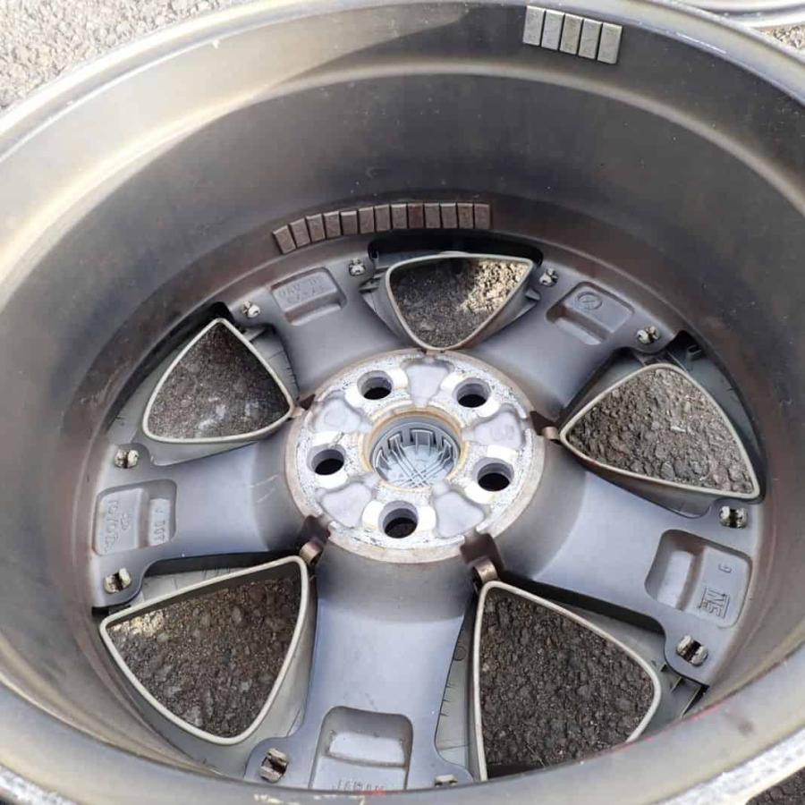 4本SET 会社宛 送料無料 17×7J 50プリウス前期 純正 アルミ ホイール 5 