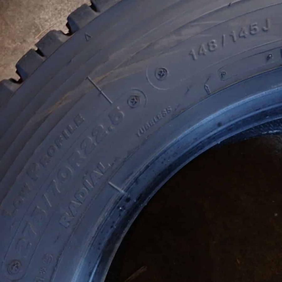 冬 2本SET 会社宛 送料無料 275/70R22.5 148/145 TB ブリヂストン W900