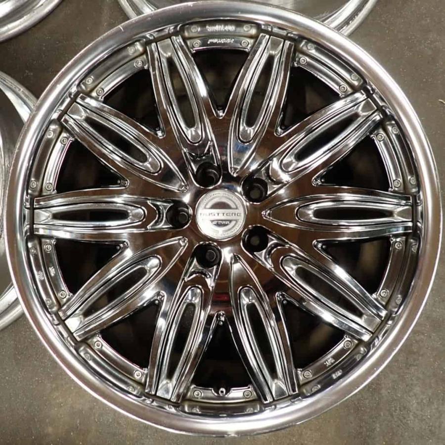 4本 会社宛 送料無料 20×9J 10J WORK ラスターレ RT1 アルミ 5穴 PCD 