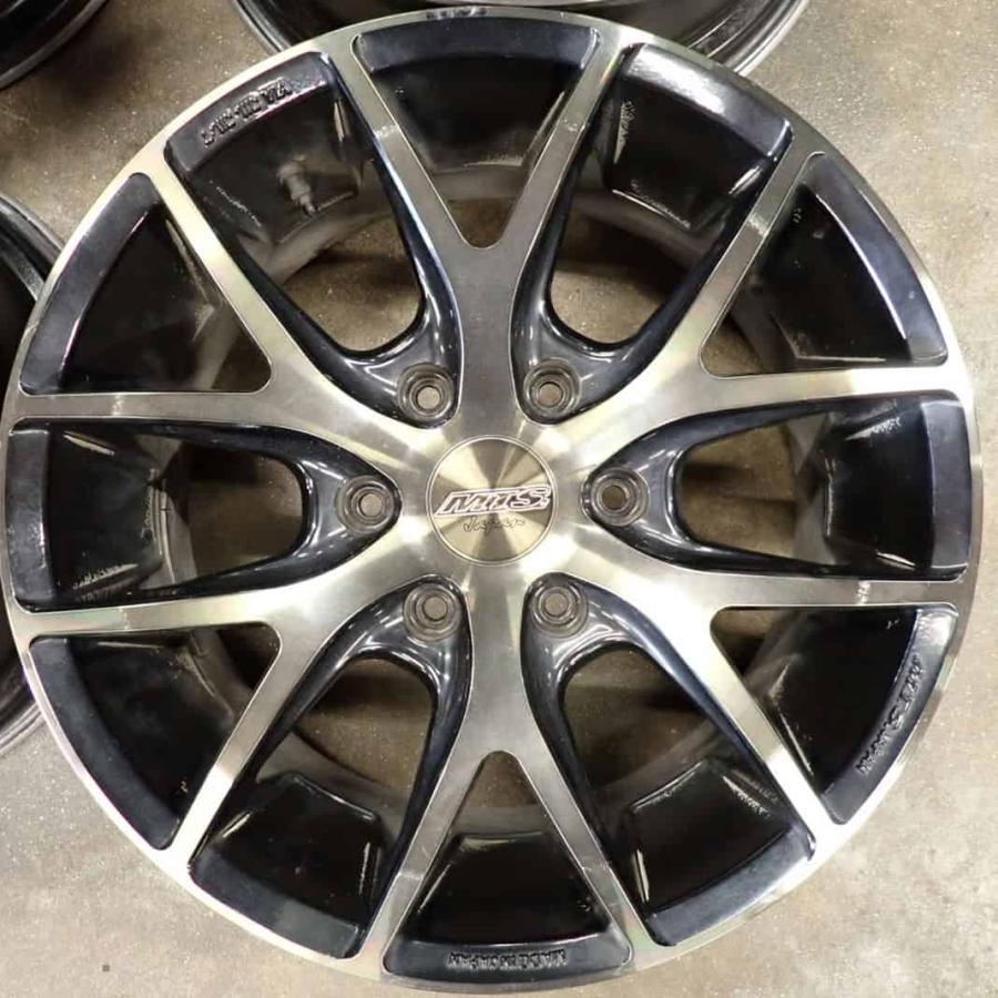 4本 会社宛送料無料 18×8J エムテクノ MTS JAPAN SSL6 アルミ ホイール 