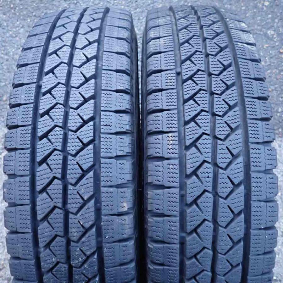 冬4本SET 会社宛 送料無料 165/80R14 91/90 LT ブリヂストン