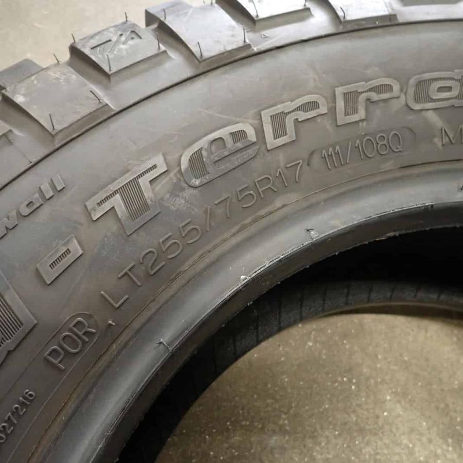 夏4本SET 会社宛 送料無料 255/75R17 LT BFグッドリッチ