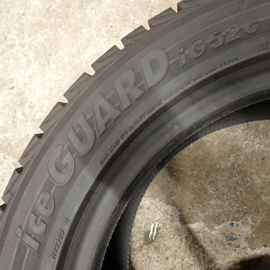 現品限り 冬新品2020年製 2本 会社宛送料無料 225/50R17 94T ヨコハマ アイスガード IG52C レクサス クラウン ボルボV40 アウディ NO,E7251の画像