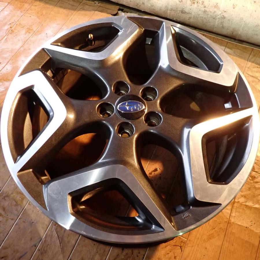 4本SET 会社宛 送料無料 18×7J スバル XV アドヴァンスグレード 純正 